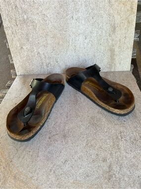 Birkenstock Gizah Black Sandal Women 8-8.5